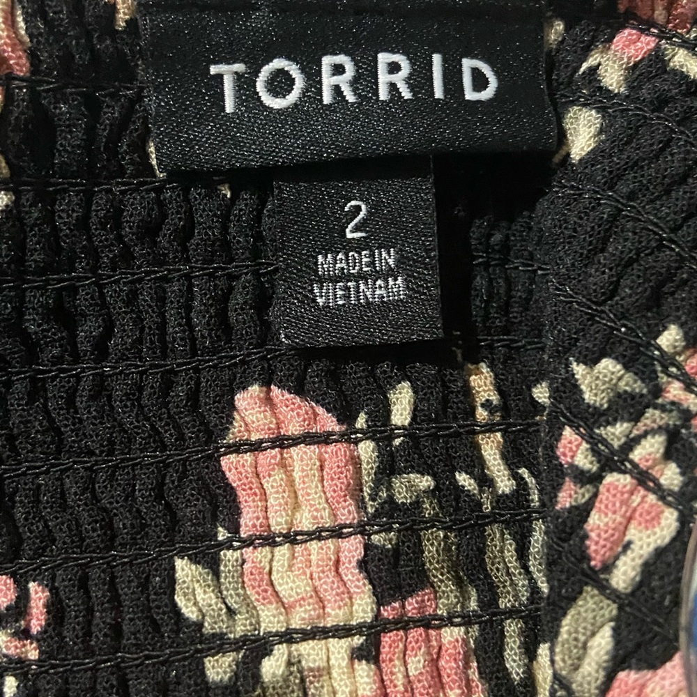 TORRID Maxi Dress with Lace-Up Neckline - Picture 7 of 8